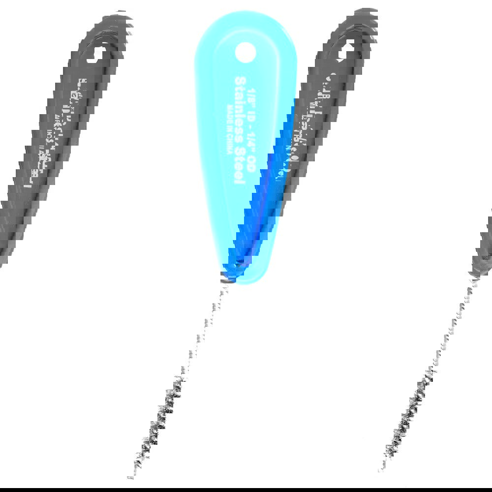 9/32 Inch Actual Brush Diameter, Stainless Steel, Refrigeration, Hand Fitting and Cleaning Brush